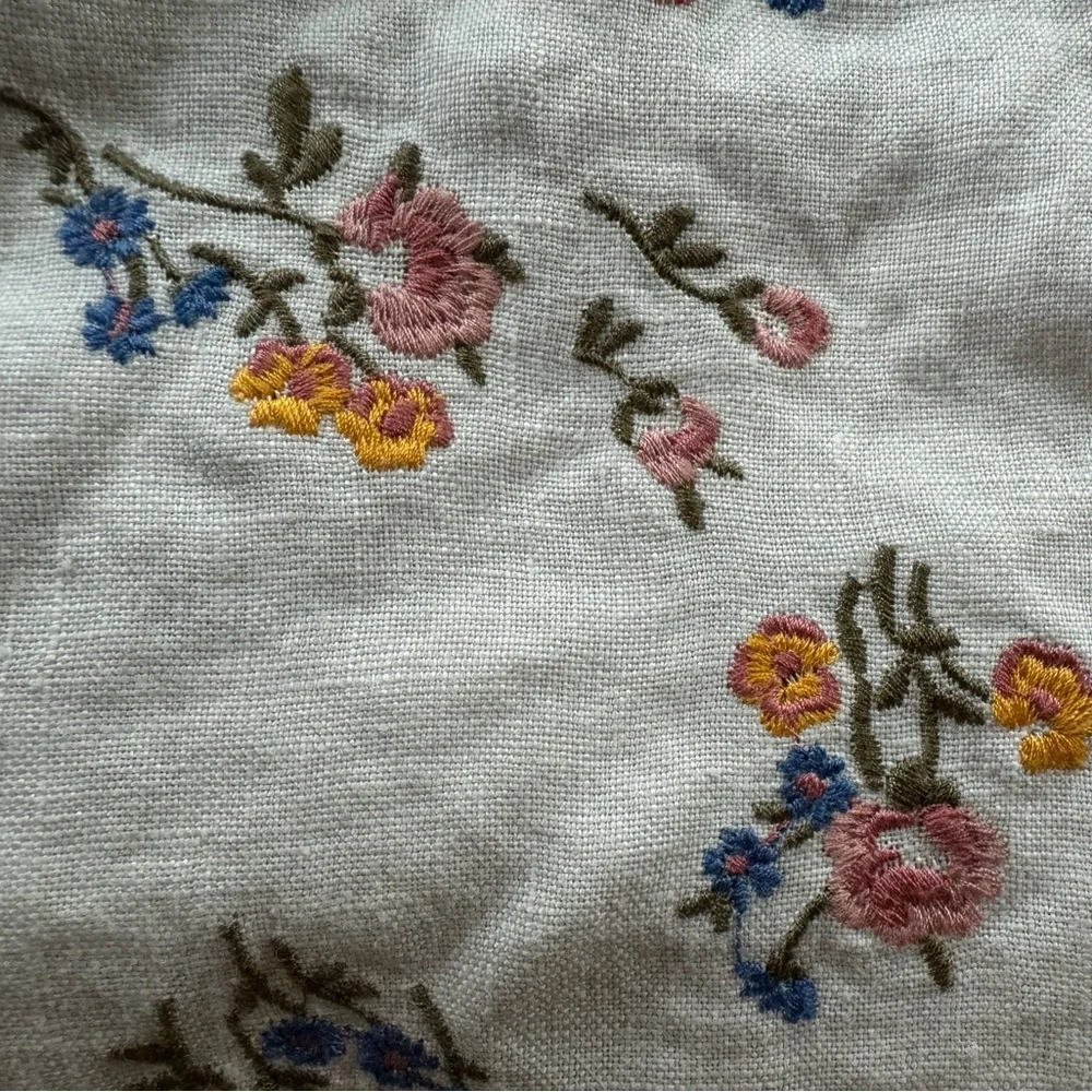 Reformation Floral Linen Pant - Picture 5 of 7